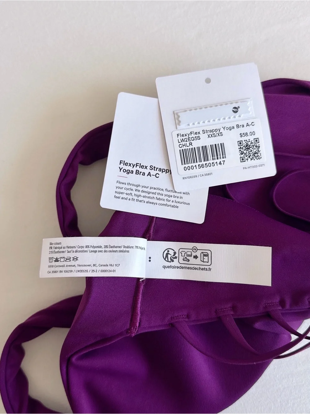 lululemon athletica flexyflex strappy
